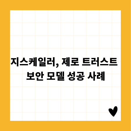 지스케일러, 제로 트러스트 보안 모델 성공 사례