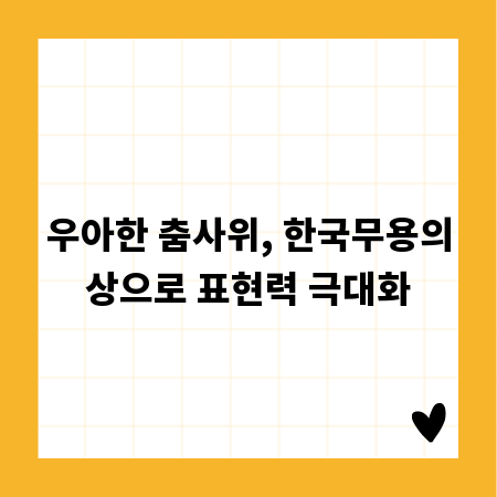 우아한 춤사위, 한국무용의상으로 표현력 극대화