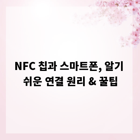 NFC 칩과 스마트폰, 알기 쉬운 연결 원리 & 꿀팁